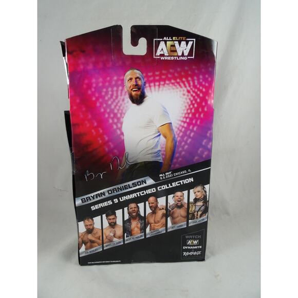 AEW Bryan Danielson Unmatched Collection Series 9 Figure with White T-Shirt - Picture 3 of 6